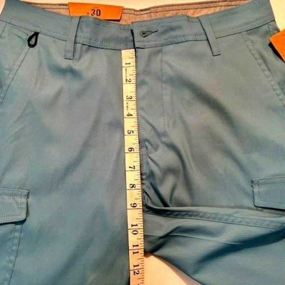 Trunks Swim and Surf Co.- Voyager Shorts - Size "30" Mineral Blue/Light Teal - Picture 4 of 7